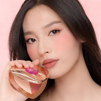 Charlotte Tilbury airbrush pillow talk flawless powder blush